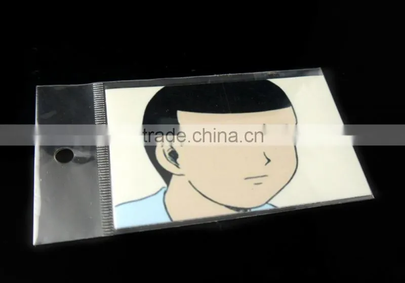 OEM Custom Cartoon Paper PVC Stickers With Individual Polybag