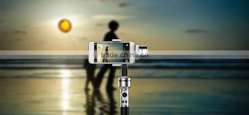 Brushless aluminum alloy Uoplay for smartphone up to 6inch and go pro