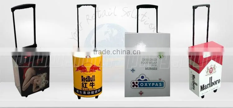 Hot sale attractive 4-wheels cardboard trolley case with 8 years Experience