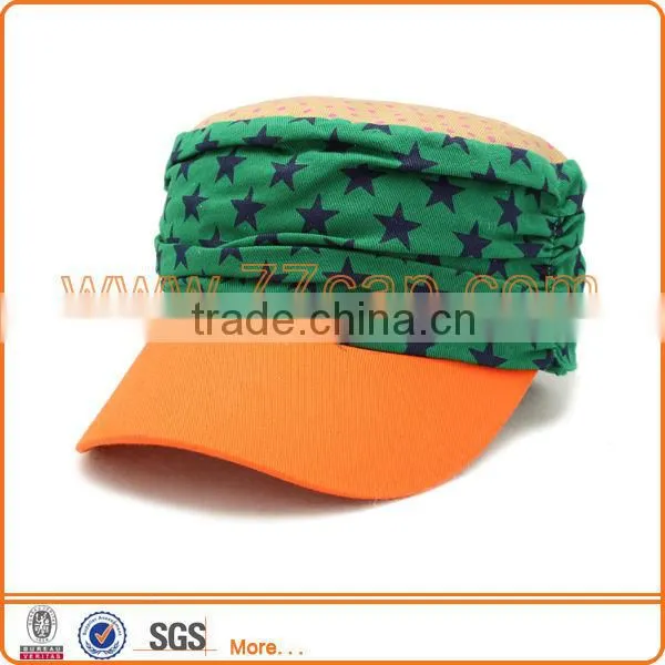 Fashion Military Cap Embroidery Visor Wholesale