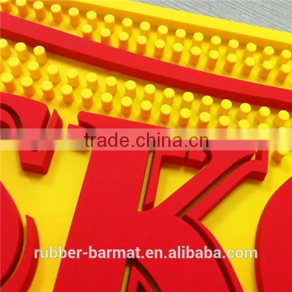 New style popular rubber bar mat with competitive price