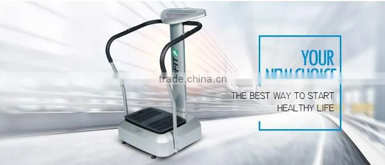 Confidence Fitness Slim Full Body Vibration Platform Fitness Machine, Sliver
