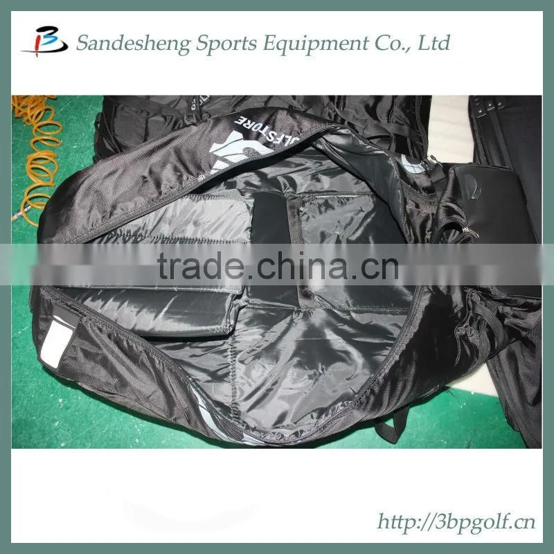 High quality black golf travel bag
