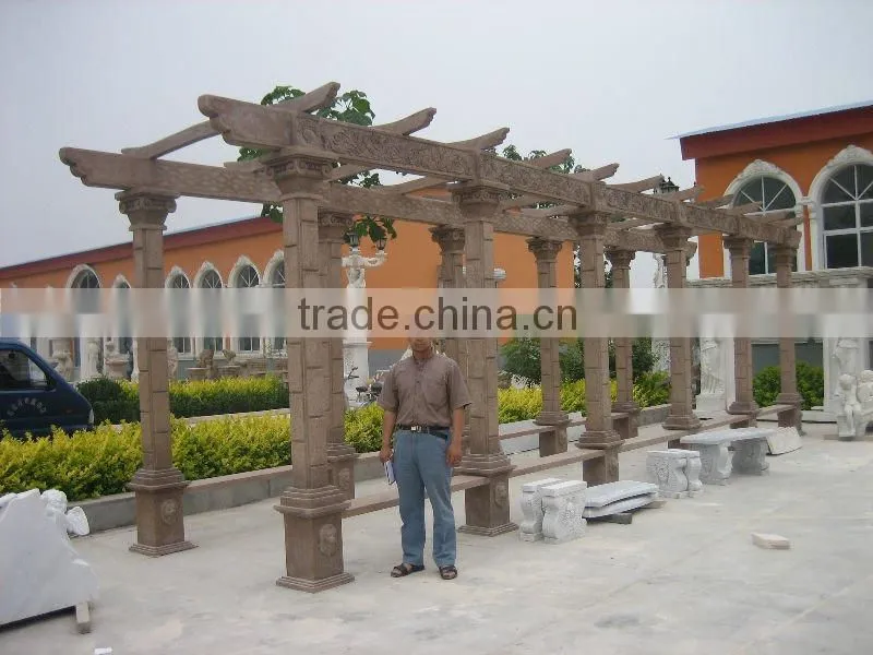Garden Stone Marble Gazebo