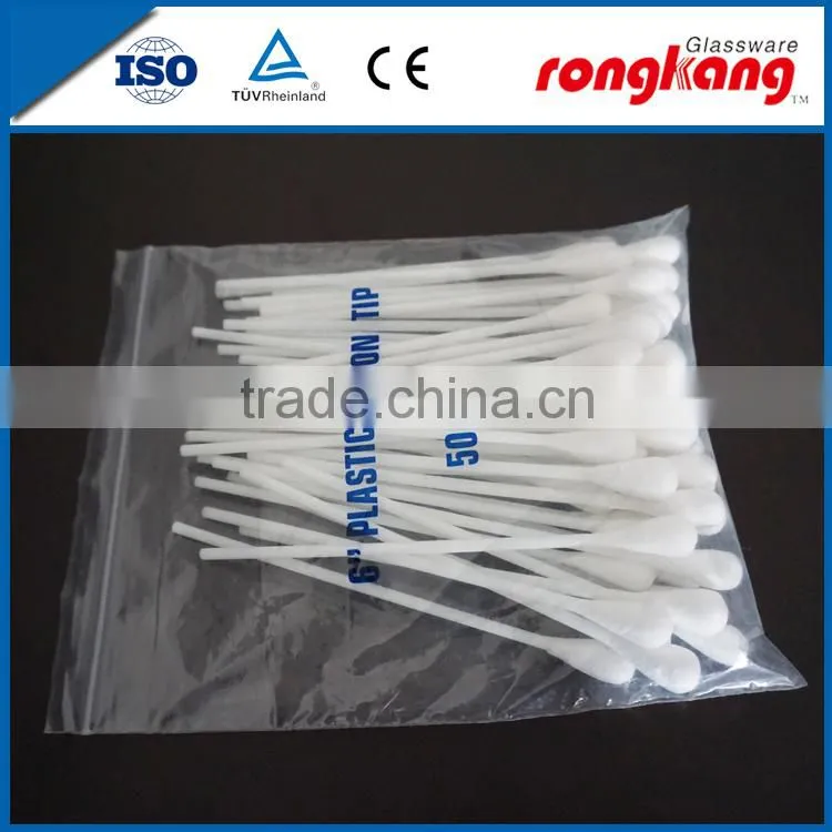 Disposable Medical plastic Stick Cotton Swab