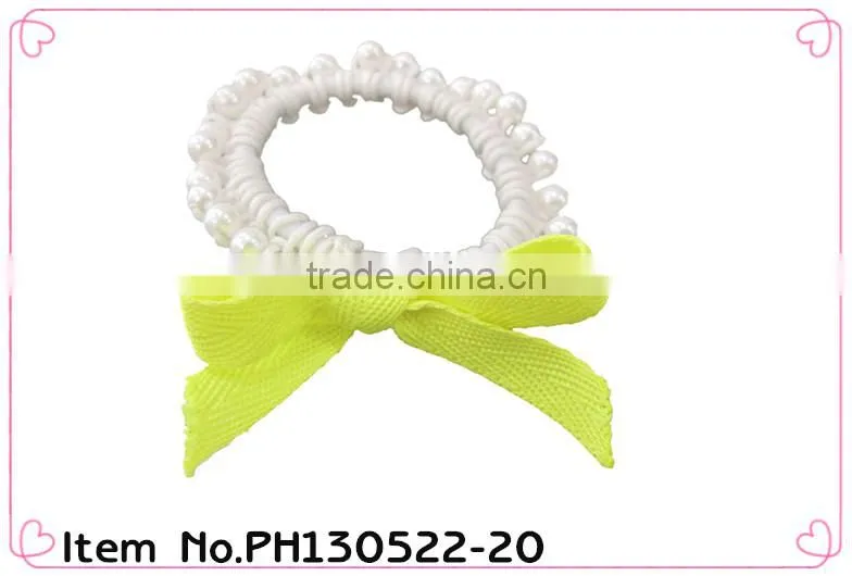 rainbow colored hair rubber bands