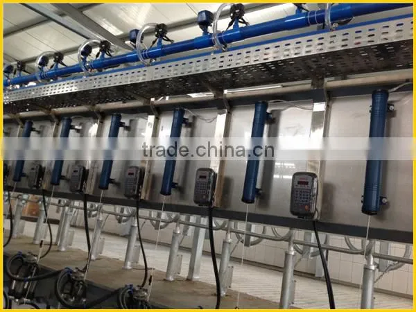 Automatic Milking Equipment for Farm Machinery with quick released canopy frame