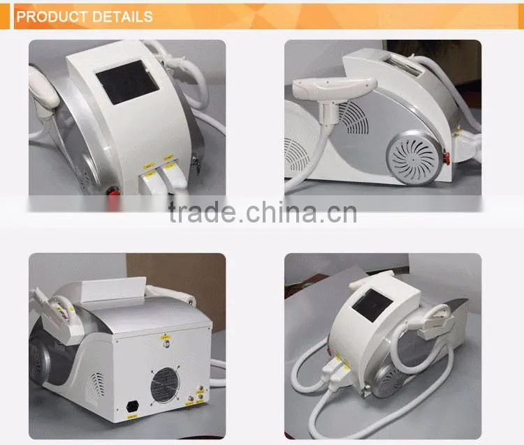 CE approval new design pain free ipl handle hair removal skin rejuvenation equipment