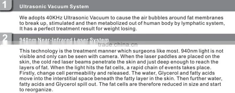 Liposuction Massage Vacuum Roller Cavitation Slimming Treatment Machine