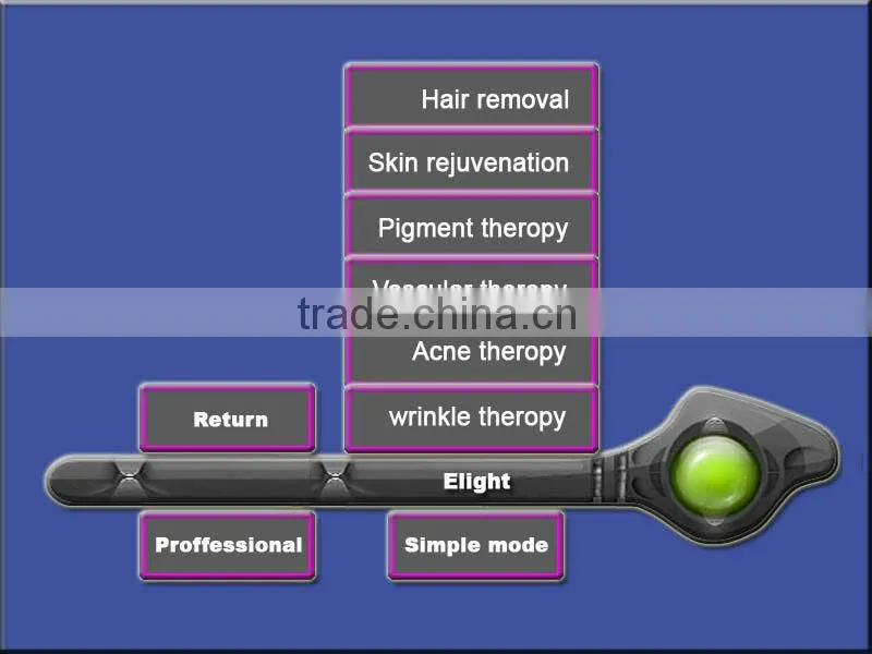 Multi function E-light&RF skin care equipment
