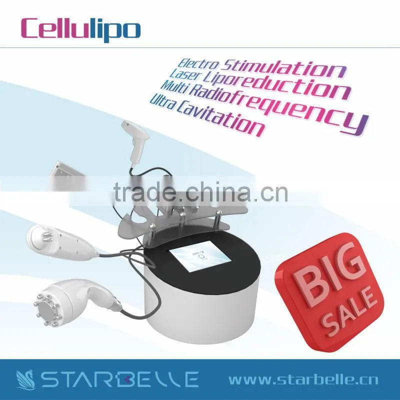 multifuntional rf laser cavitation spa beauty equipment - Cellulipo