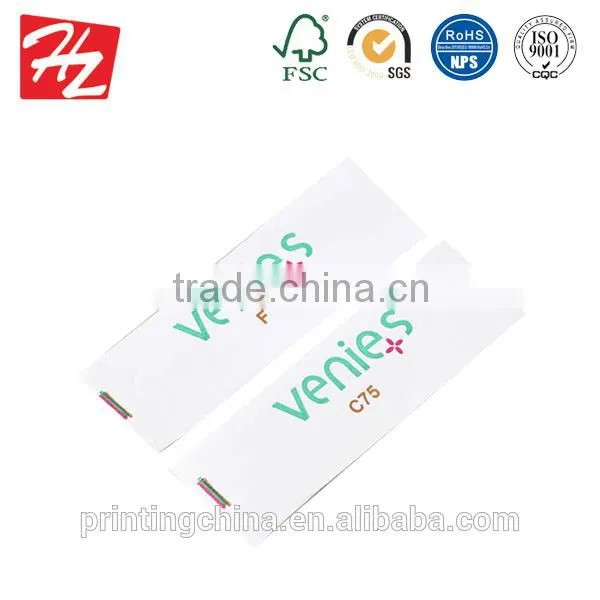 Excellent quality hang tag label in Dongguan factory