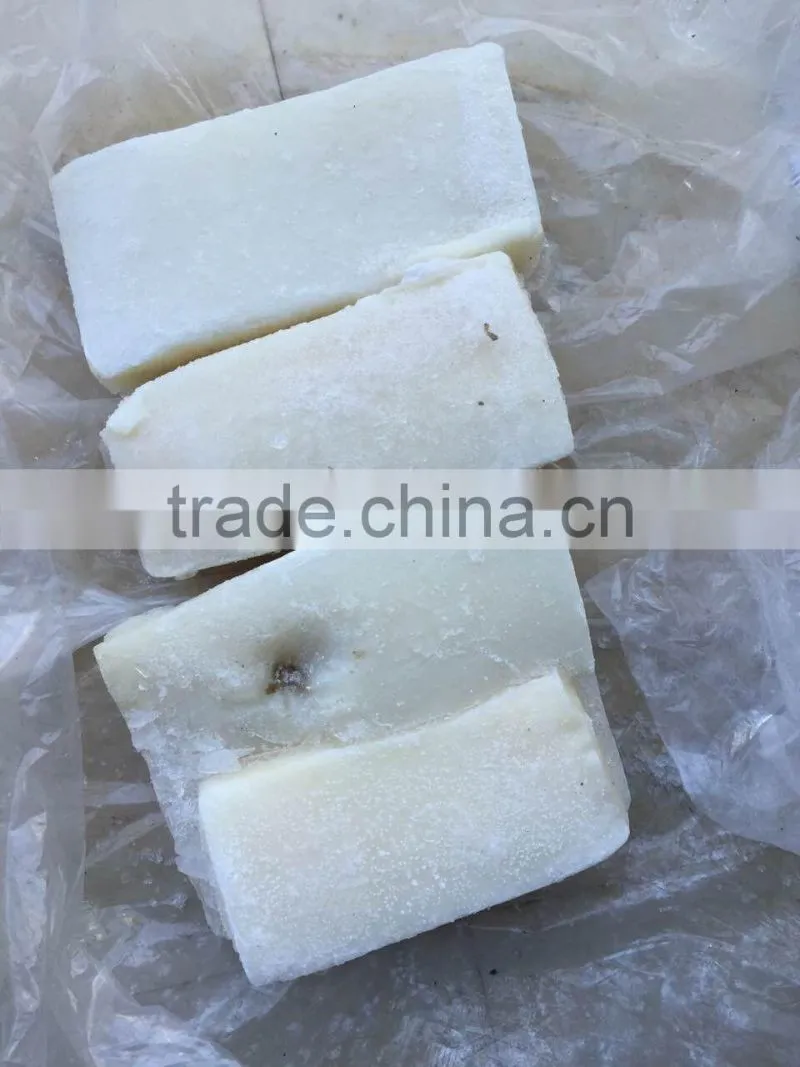 Frozen giant squid steak
