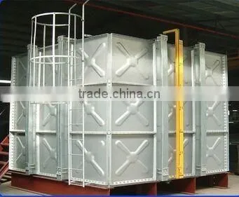 Enameled pressed steel water storage tank in high quality