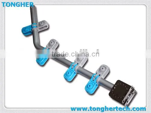 China High quality double galvanized steel metal pole for electric fence
