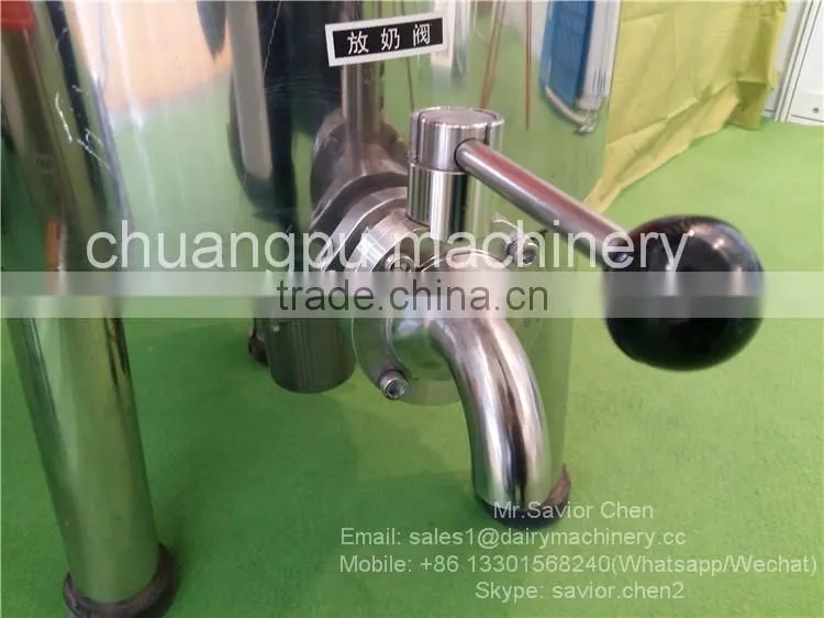 Fresh Milk Pasteurizer Machine With 20L Capacity