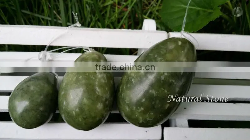 100% genuine jade eggs ,all the egs with jade material certification