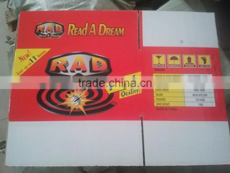 China Factory cheap price Smokeless Mosquito killer coil