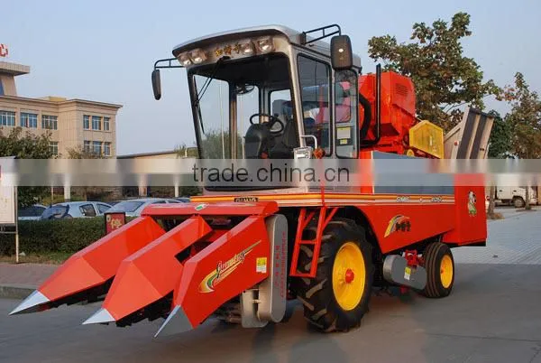 2 row corn harvester machine hot sale