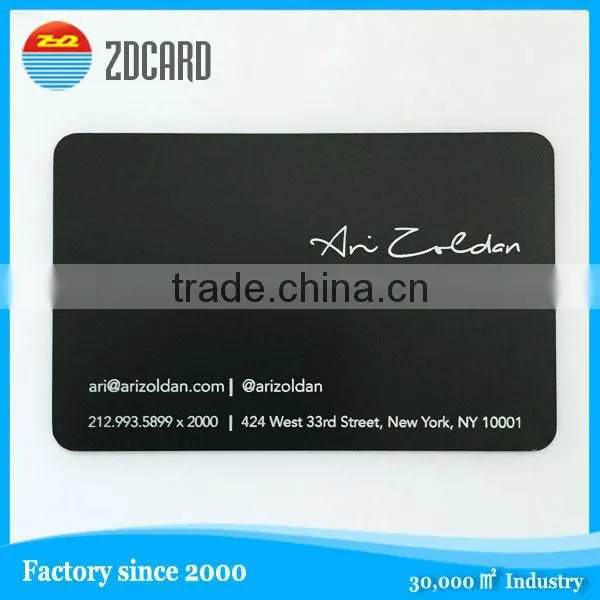 quality customized metal cards with color printed