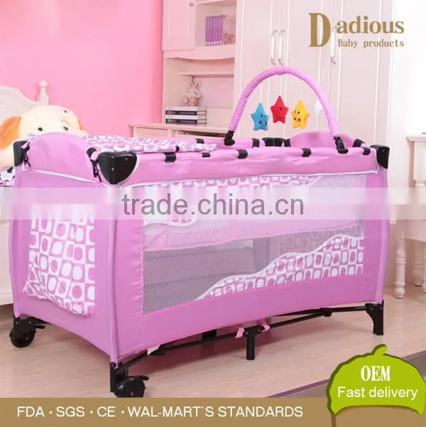 Boy Bype Baby Playpen Bed Baby Metal Luxury Cribs