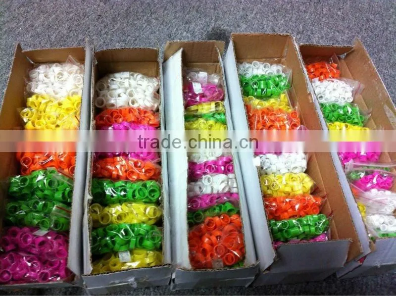 pigeon plastic ring bands for racing closed pigeon leg bands