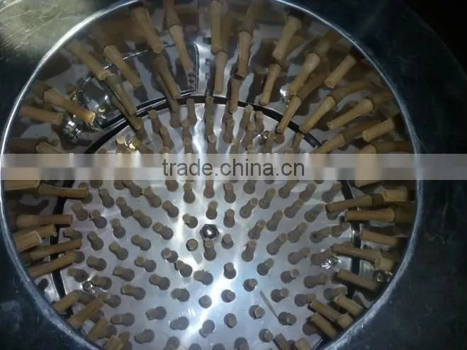 High Efficiency 500kg/h Stainless Steel Poultry Defeathering Machine