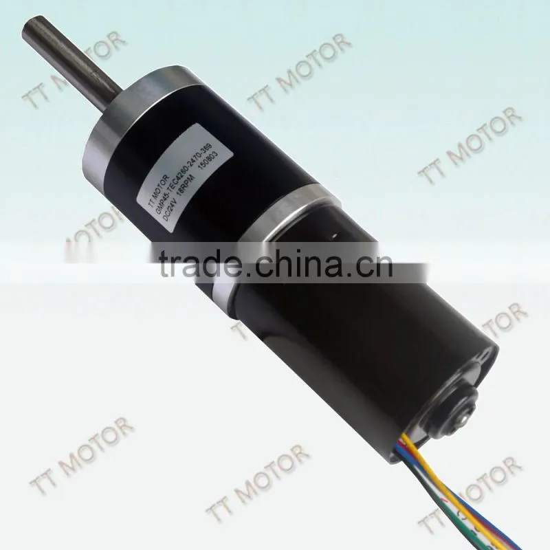 24v dc brushless planetary gear motor