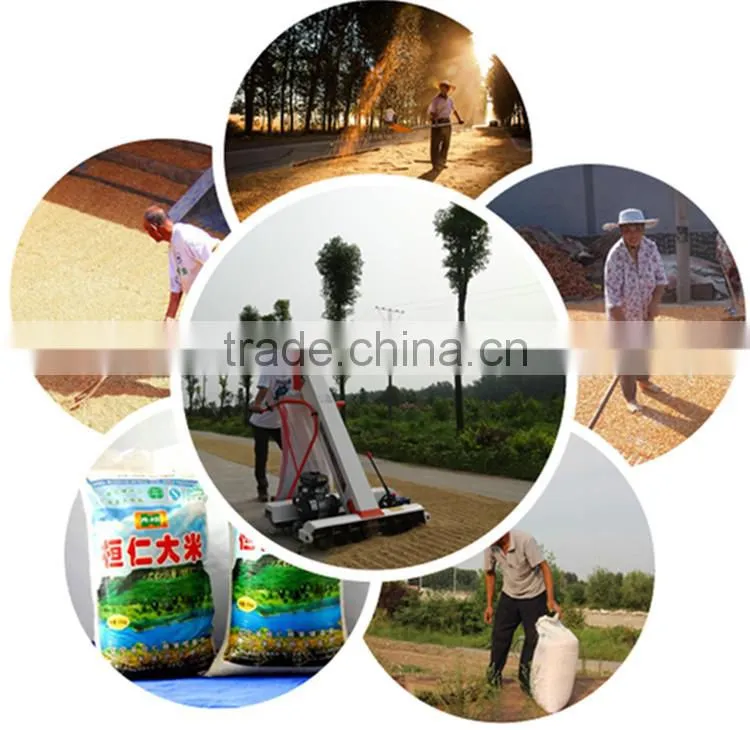 Neweek self-propelled granule collecting peanut bagging machine