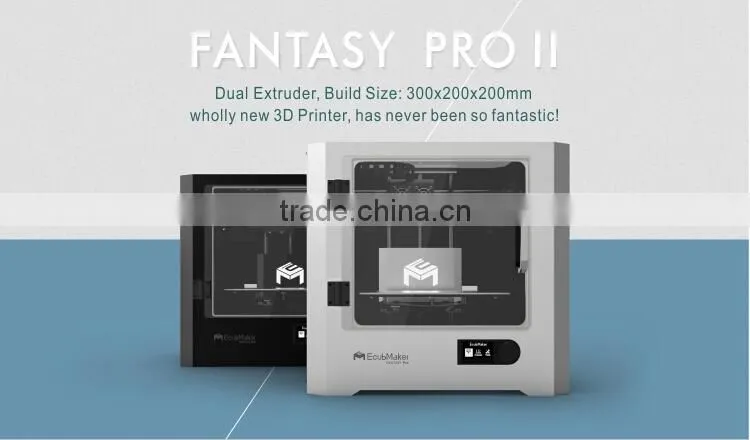 Big 3d printer EcubMaker 3d Printer Machine Black/Silver 3D Metal Printer For Sale