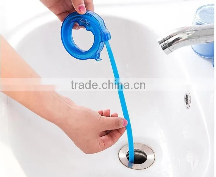 Retractable Drain Cleaning Tool Plumbing Dredger Removing Hair Clogs Works on Showers Bathroom Sinks Kitchen Sinks