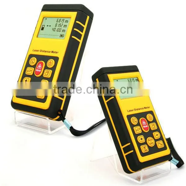 Digital 100M Laser Range Finder Distance Meter/ w/ +/-2mm accuracy length, area, volume, width, clearance, pythagorean theorem