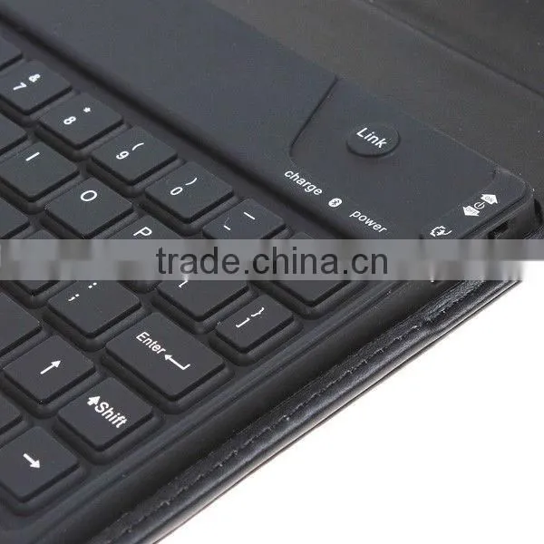 Folding Wireless Bluetooth Keyboard + PU Leather Case for 7 inch BlackBerry playbook