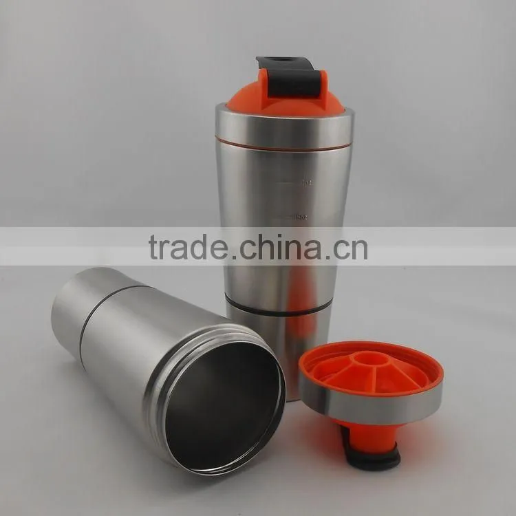 new style wholesale protein shaker & stainless steel protein shaker