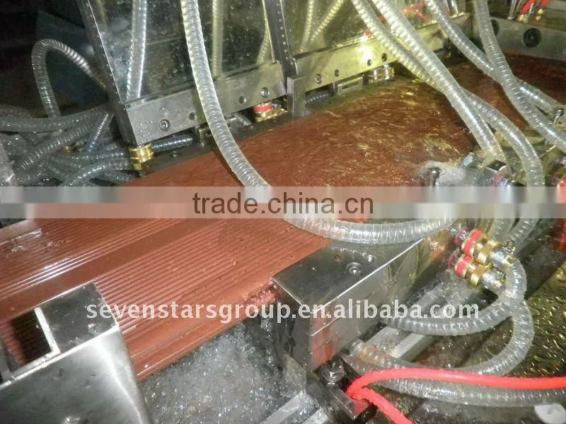 WPC profile making machine