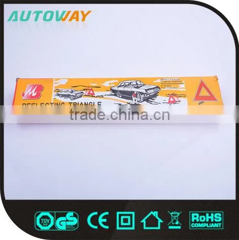 Plastic Traffic Safety Emergency Foldable Warning Triangle Labels