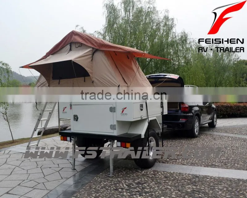 roof tent camper trailer OF2X customized trailer