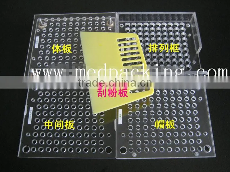 AET-400 Manual Capsule Filling Machine Precision Capsule Filling Machine