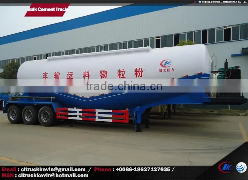 50 tons 3 axles bulk cement trailer