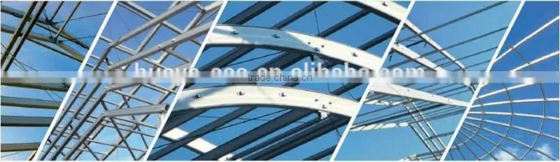 Aluminium clear span structures for warehouse - industrial building - CUSTOMIZABLE