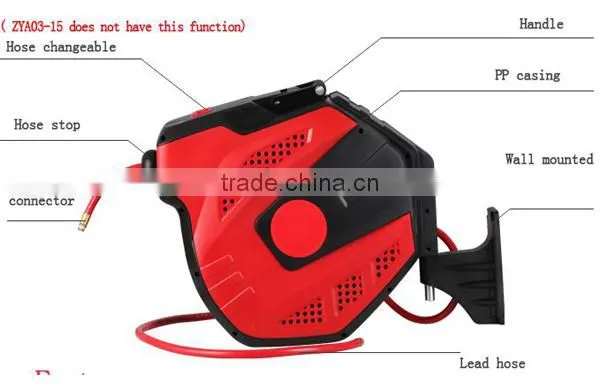 20m Compressed Air retractable pvc pipe new flexible products 2015