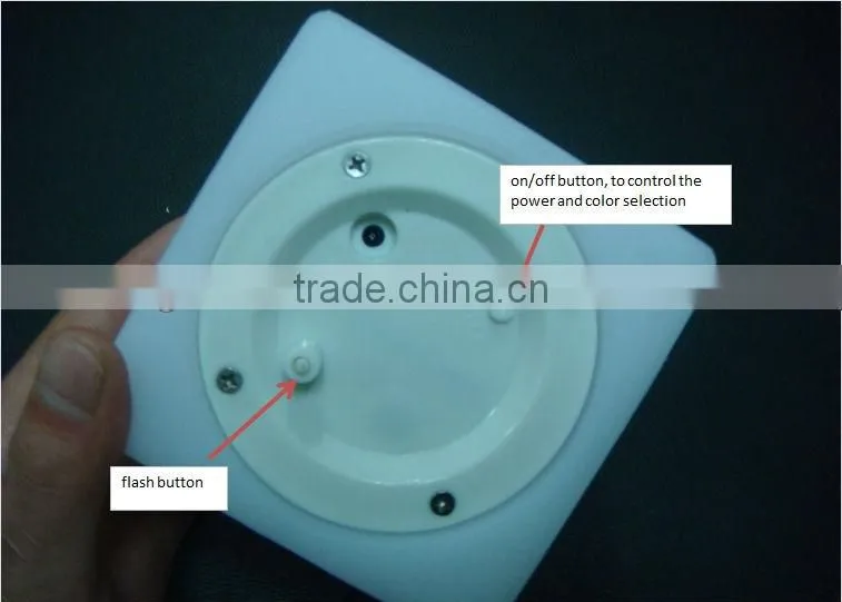 Decorative multi color changing Rechargeable LED Table Light