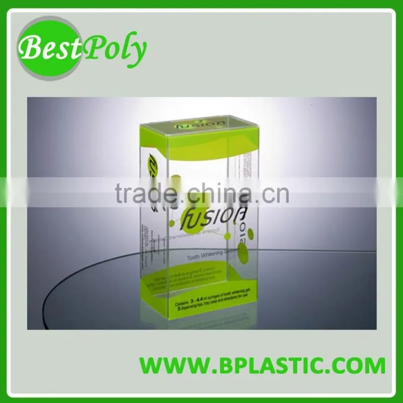 Soft Crease Box Folding PET box Clear Plastic Box for Underwear