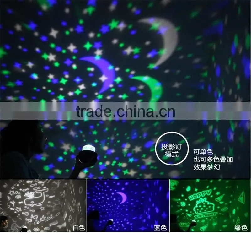 CT-745 Magic Lamp drill Smart Dimming LED Star Light Creative USB Romantic Night Light Projection Nightlight