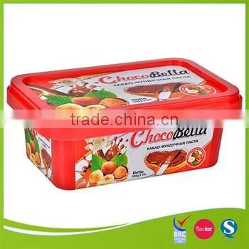250g plastic chocolate box