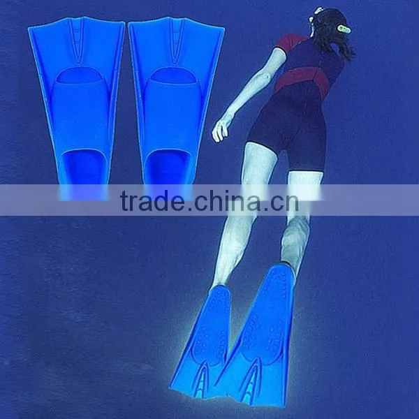Popular marketing high quality silicone rubber swim fins / rubber diving fins