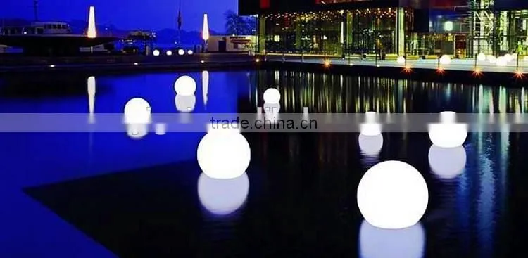 Outdoor party event garden Christmas glowing ball