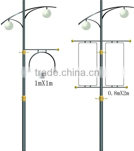 paint street light pole