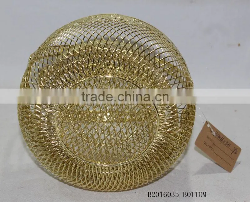 Chrome basket
