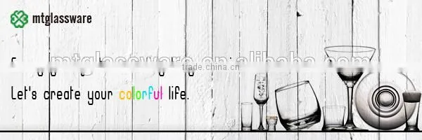 high quality machine blown round whiskey glass/animal glass tumbler